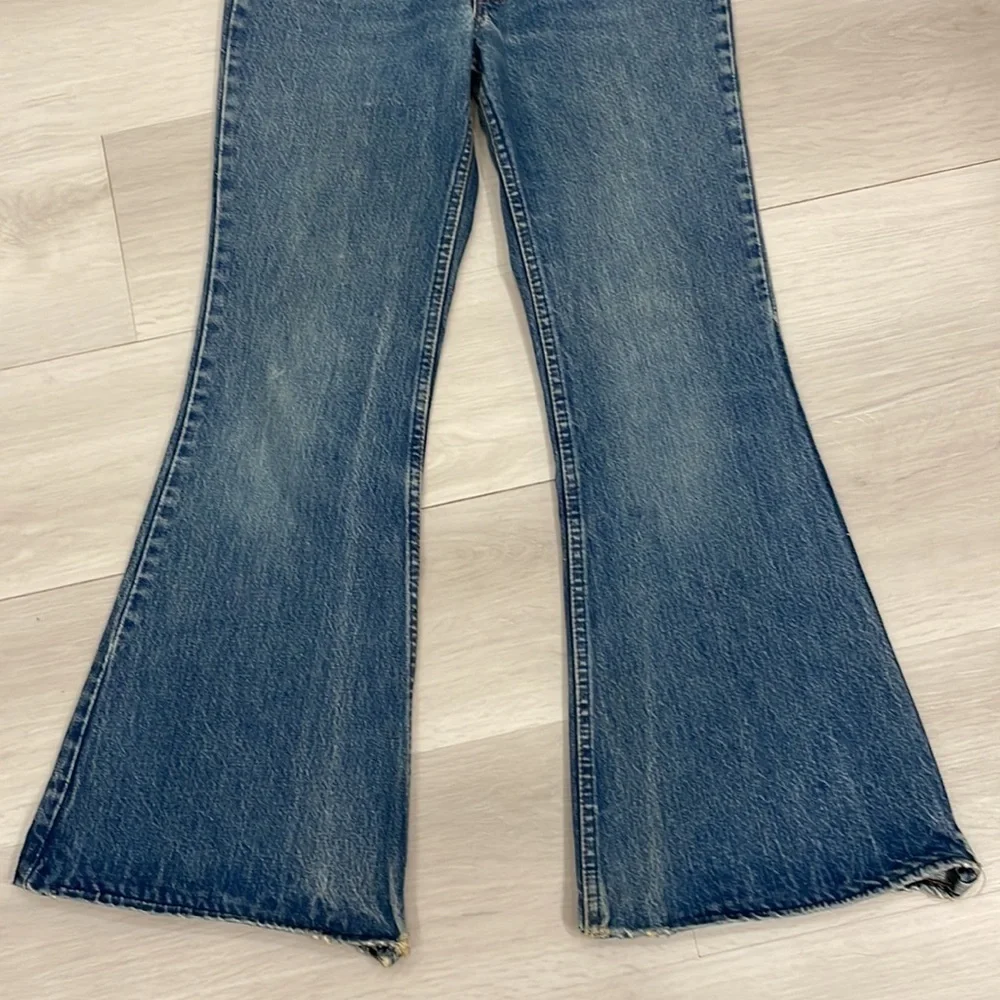 Vintage Levi’s Orange Tab 684 Big Bell Bottom Jeans - Picture 2 of 16